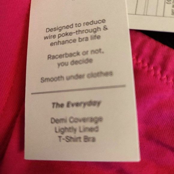 Auden Daydream Light Lift Demi T-Shirt Bra Pink - Picture 5 of 5